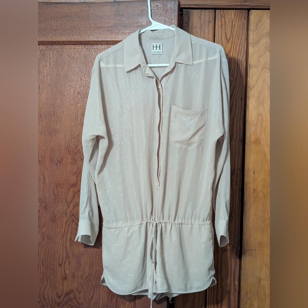 Haute Hippie Jumper With Tie Waist Size Medium